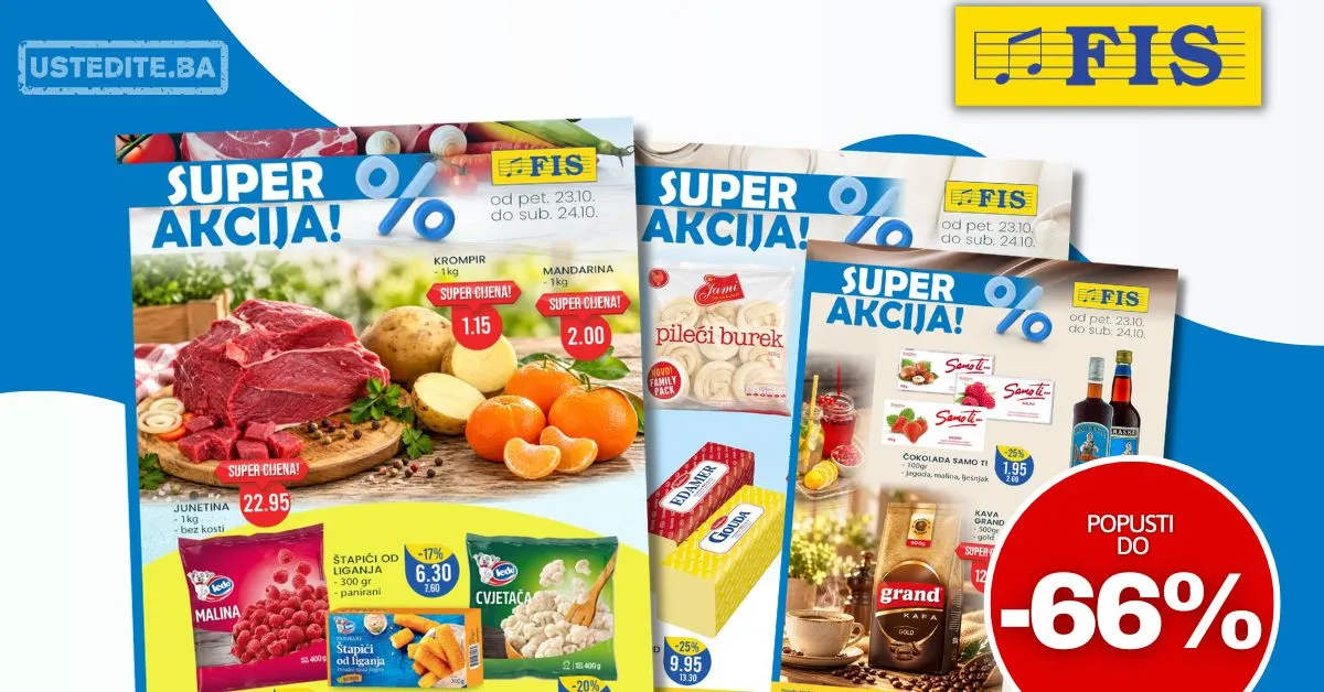 Fis vikend akcija 23-24.10.2026.