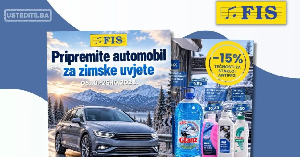 Fis akcija AUTO OPREMA 5-25.10.2026.