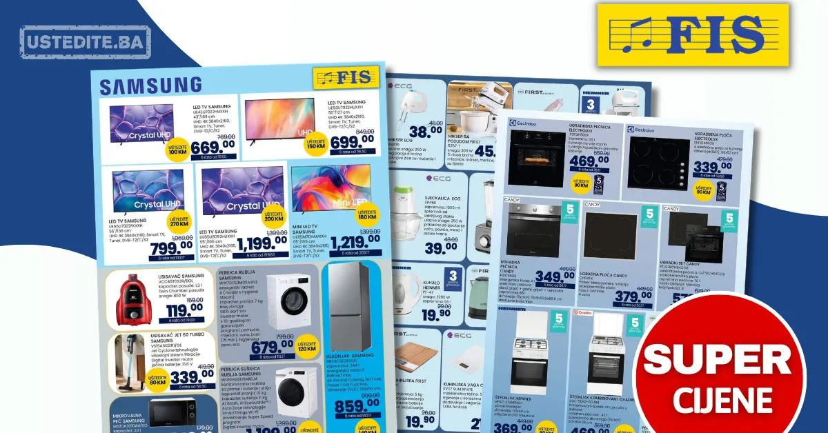 Fis katalog TEHNIKA - sniženje do 28.10.2026.