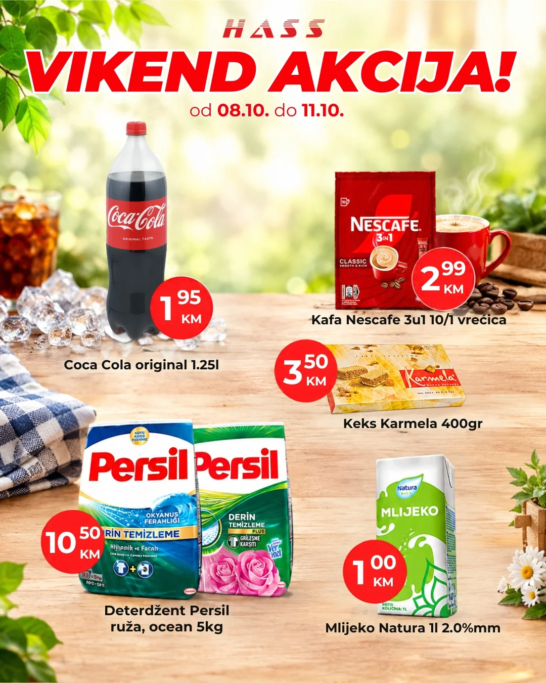 Hass komerc vikend akcija 8-11.10.2026. - str. 1