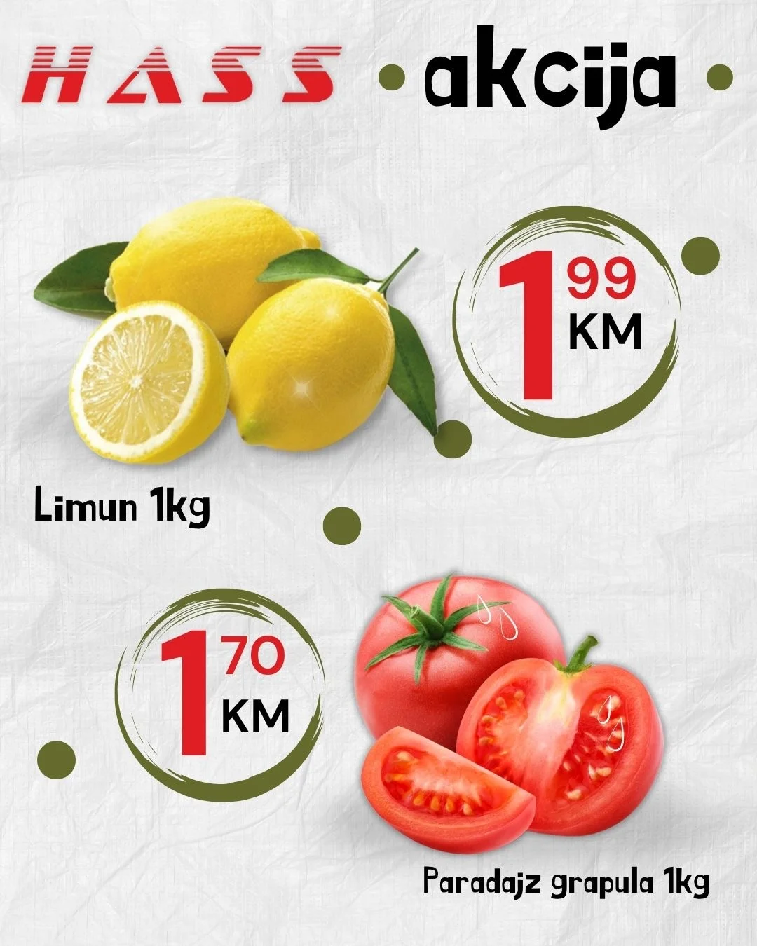 Hass komerc SVJEŽA AKCIJA 9-11.10.2026. - str. 1