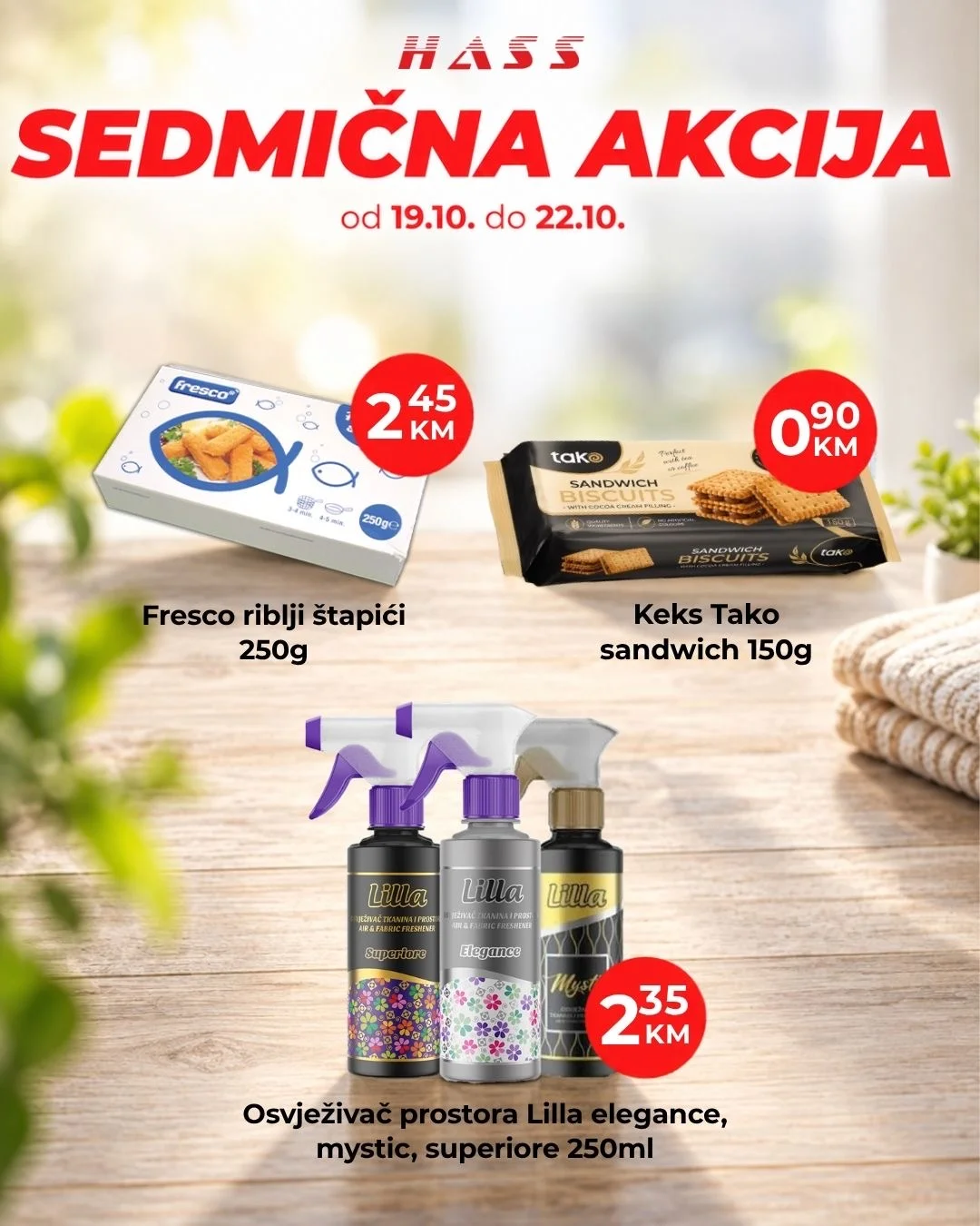Hass komerc SEDMIČNA AKCIJA 19-22.10.2026. - str. 1