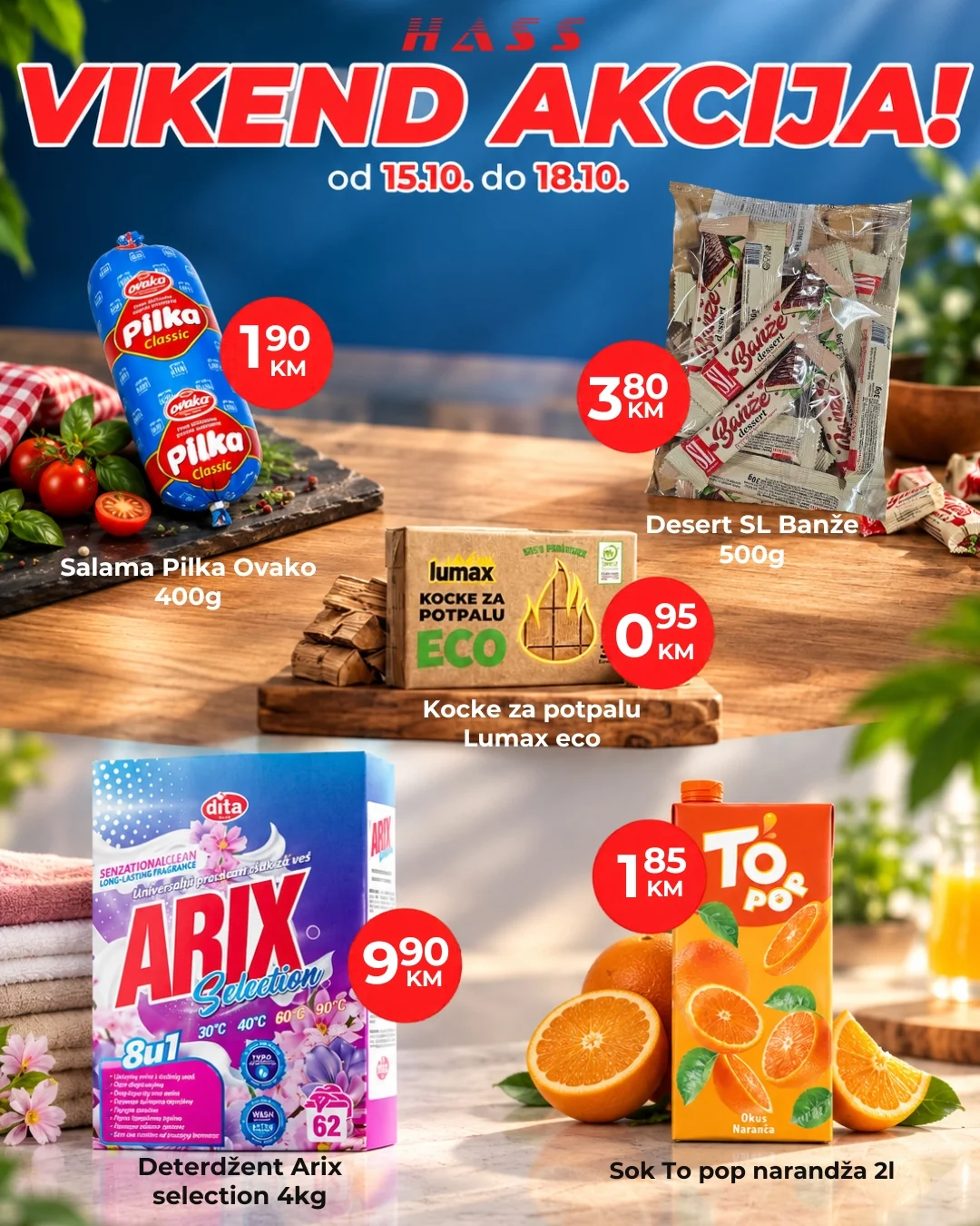 Hass komerc vikend akcija 15-19.10.2026. - str. 1