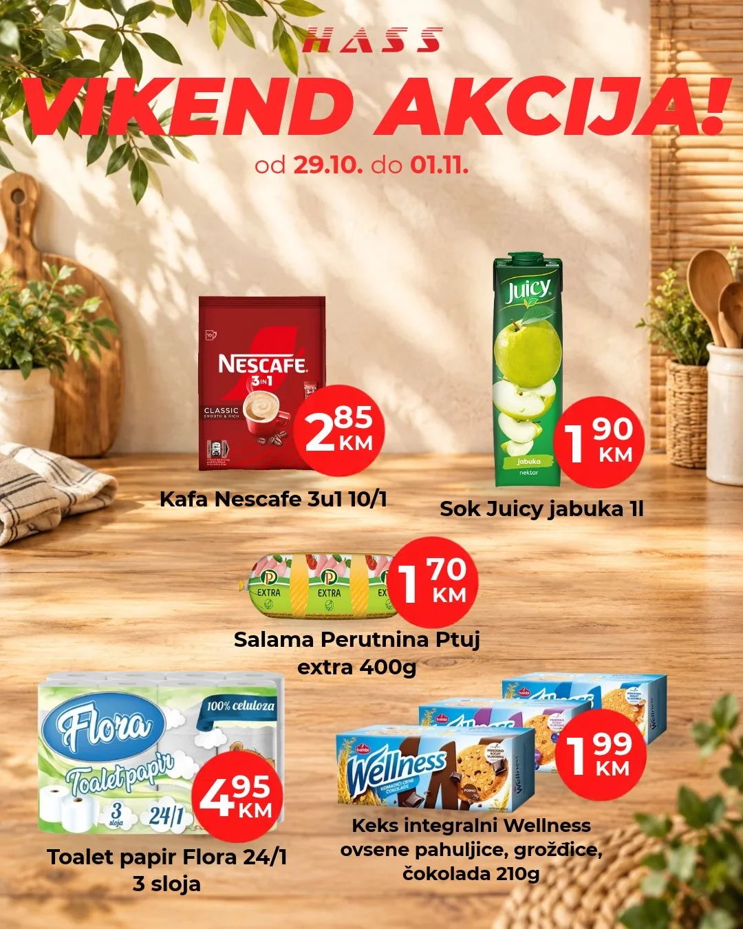 Hass komerc vikend akcija 29.10-1.11.2026. - str. 1