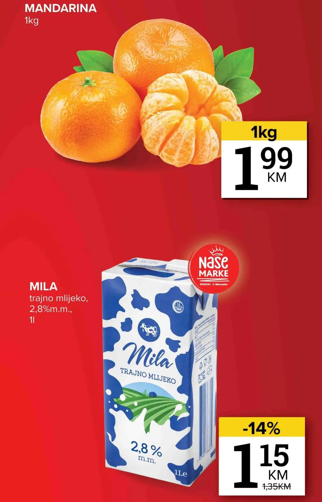 Konzum vikend akcija 22-26.10.2026. - str. 2