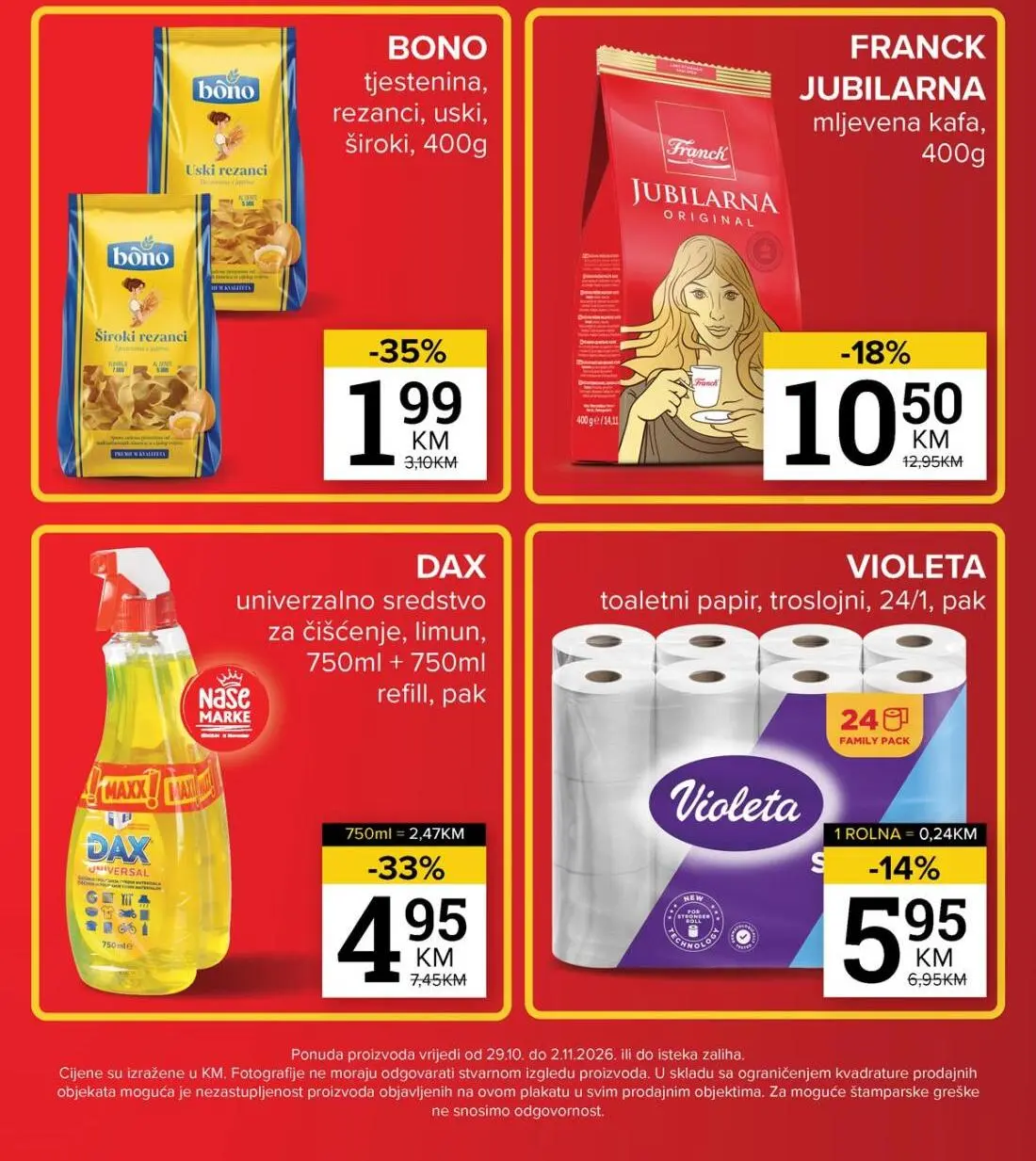 Konzum vikend akcija 29.10-02.11.2026 - str. 4