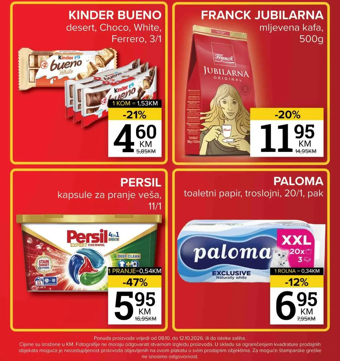 Konzum vikend akcija 8-12.10.2026. - str. 4