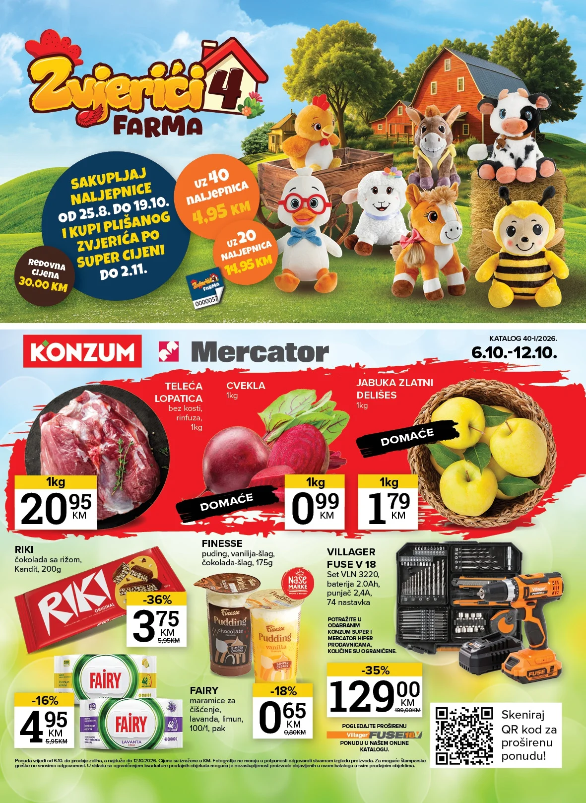 Konzum katalog 6-12.10.2026. - str. 1