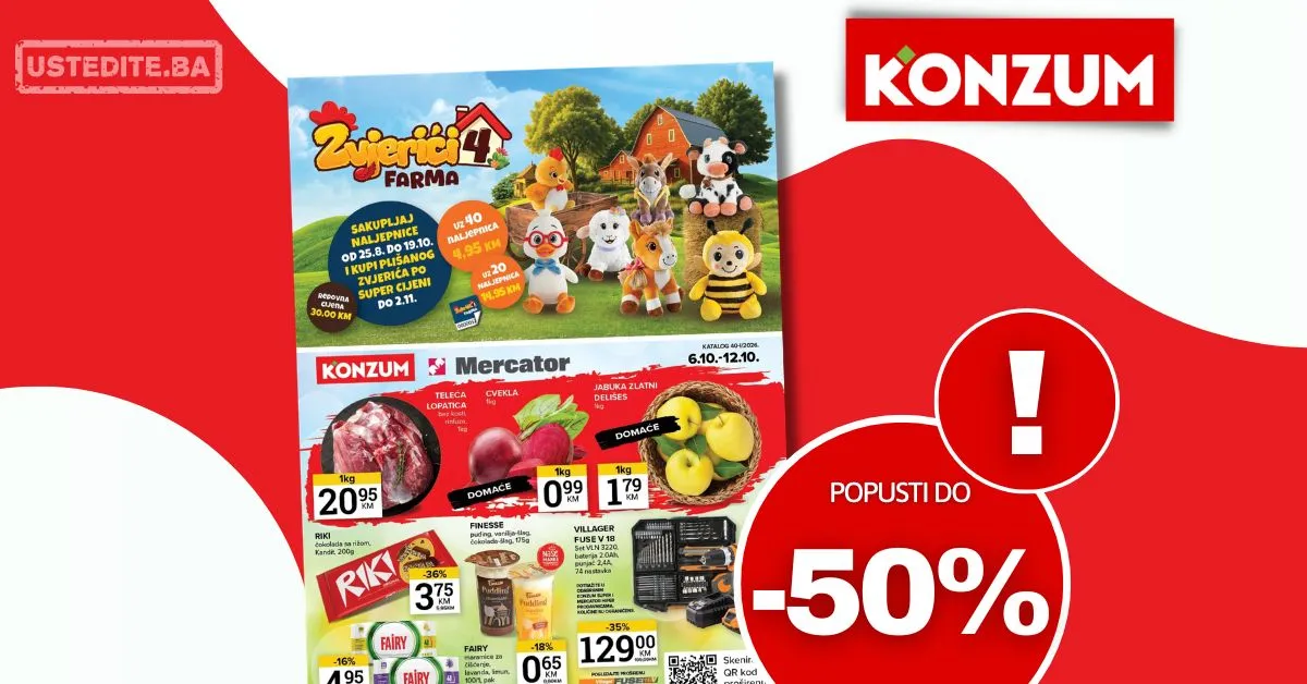 Konzum katalog 6-12.10.2026.