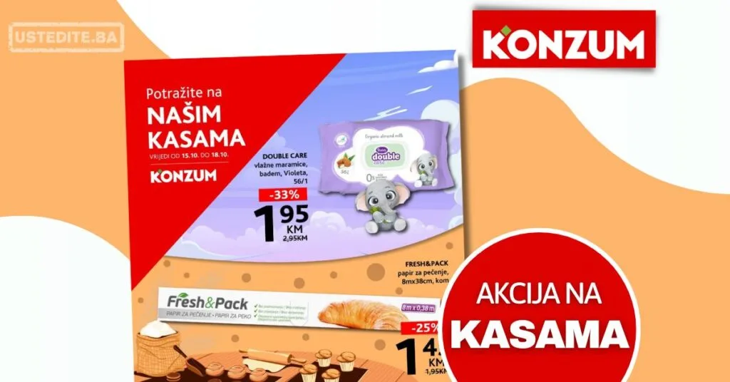Konzum AKCIJA NA KASAMA - str. 1