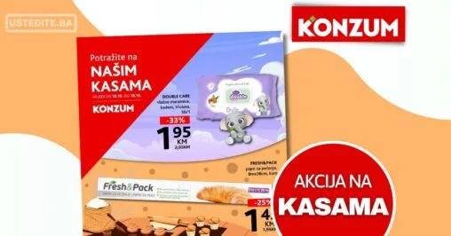 Konzum AKCIJA NA KASAMA - str. 1