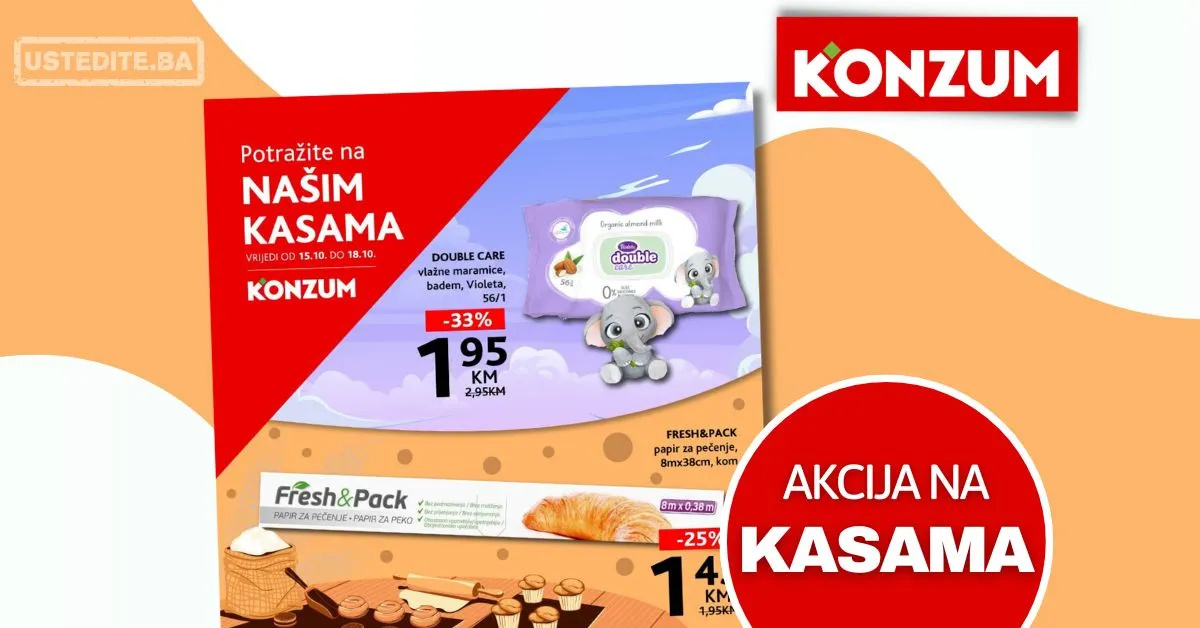 Konzum AKCIJA NA KASAMA - str. 1