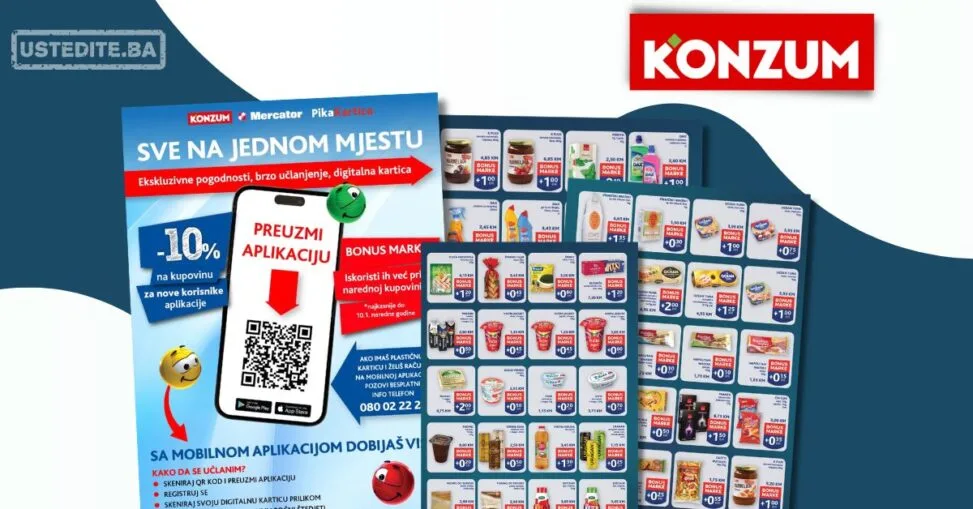 Konzum Pika kartica 6-12.10.2026.