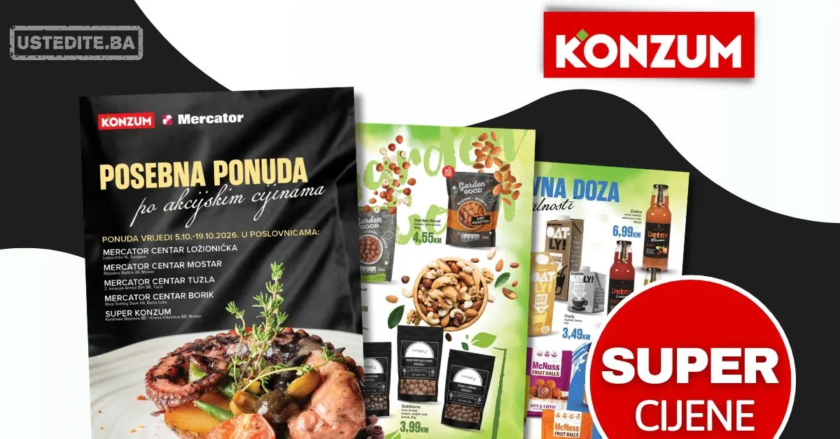 Mercator katalog POSEBNA PONUDA 5-19.10.2026.