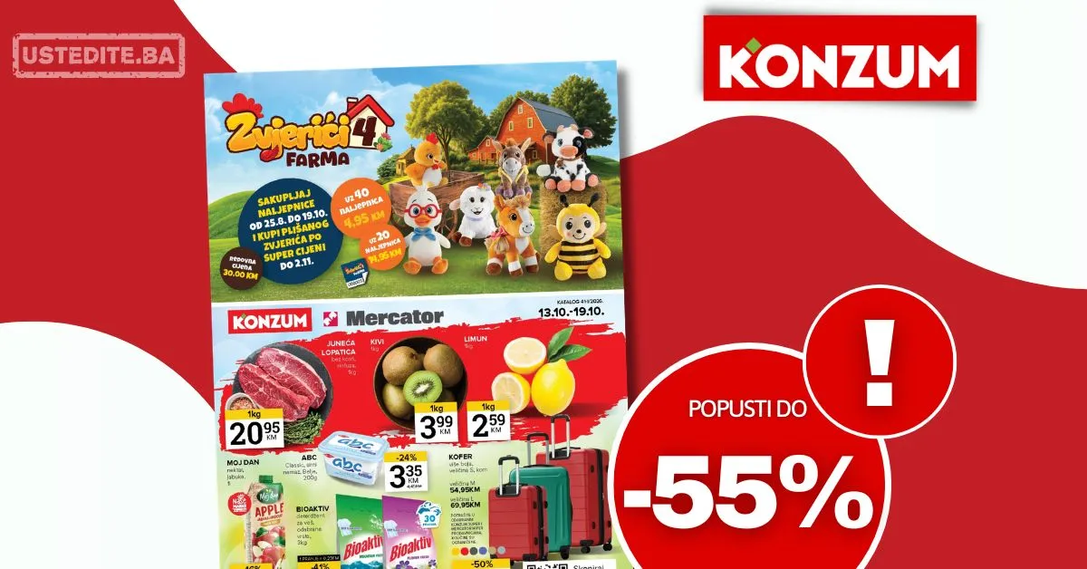 Konzum katalog 13-19.10.2026. -