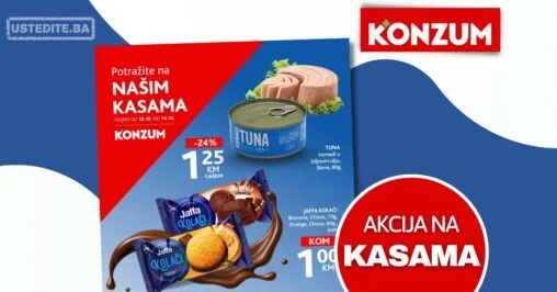 Konzum AKCIJA NA KASAMA - str. 1
