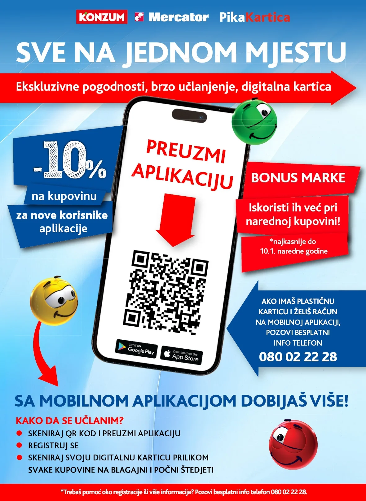 Konzum Pika kartica 6-12.10.2026. - str. 1