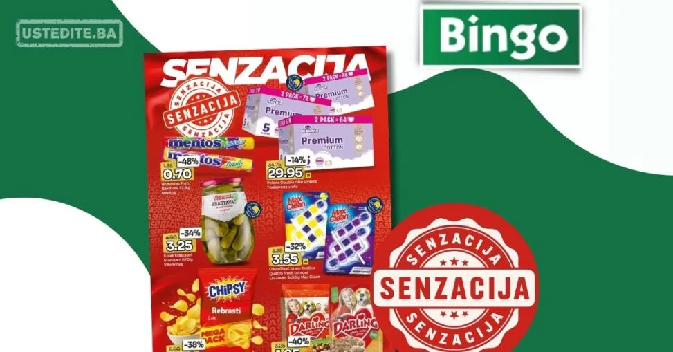 Bingo SENZACIJA 6-18.10.2026.
