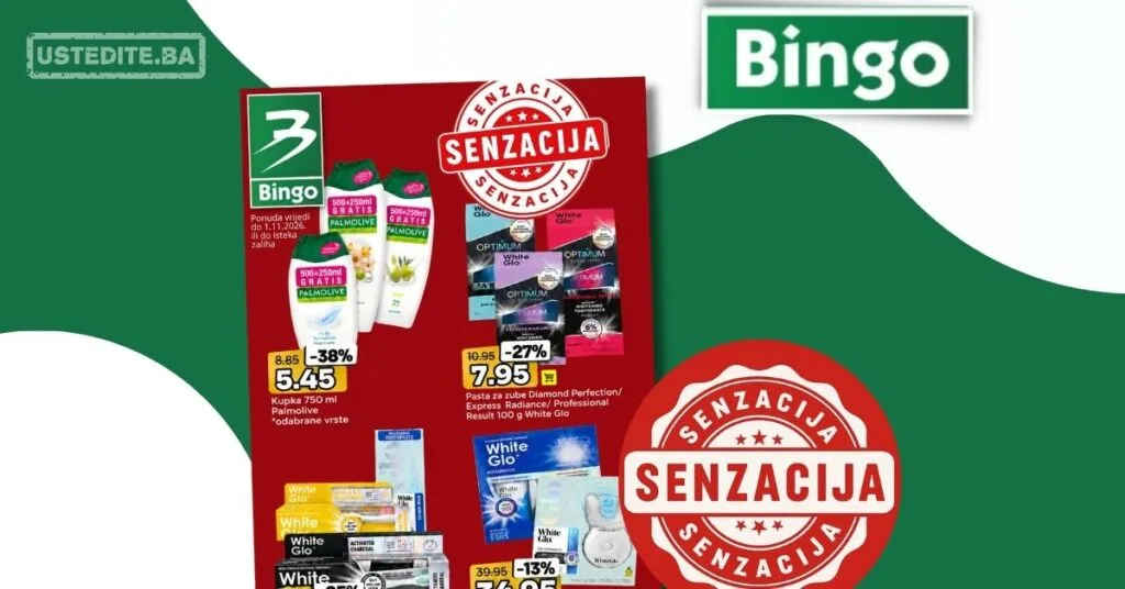 Bingo SENZACIJA - akcija do 1.11.2026. - str. 1